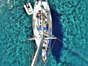 weekend Ponza a Vela Nelson 48 oceanica