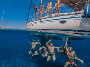 settimana in barca a vela Pontine luglio