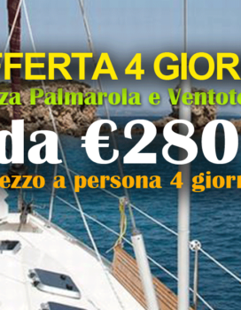 offerta 4 giorni a vela